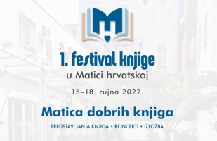 1. festivalu knjige Matice hrvatske